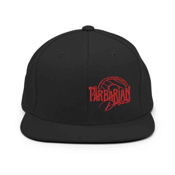 Red Logo Snapback Hat